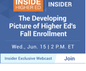 The Developing Picture of Higher Ed's Fall Enrollment